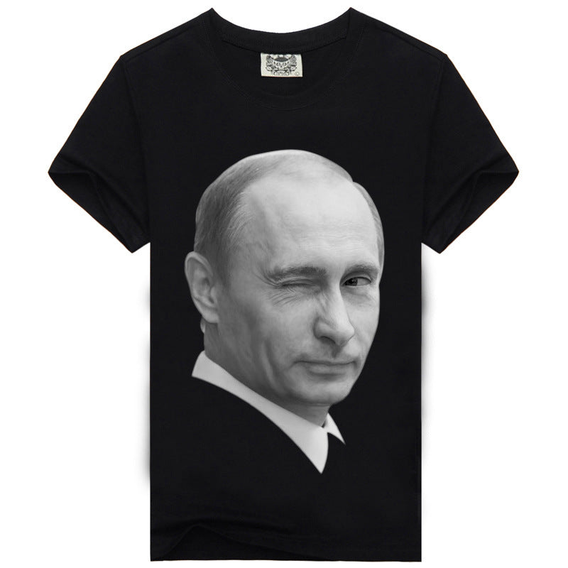 Men's 3D Printed Cotton T-Shirts in Various Styles
