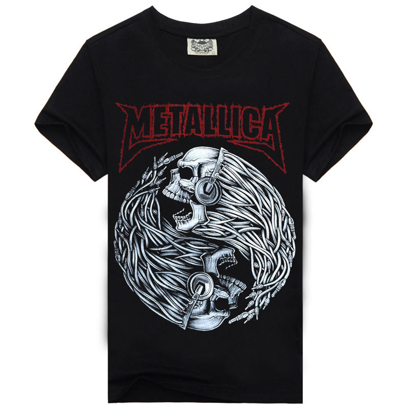 Men's 3D Printed Cotton T-Shirts in Various Styles
