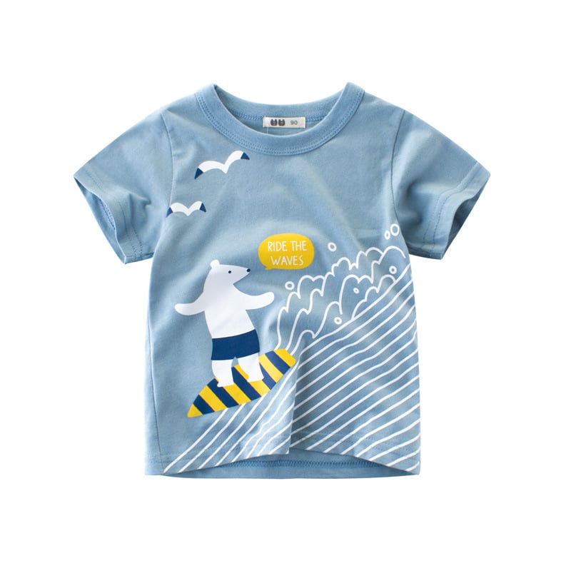 Boys' Short-Sleeved T-Shirts for Children