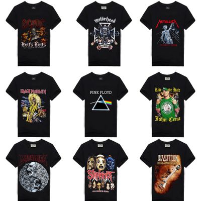 Men's 3D Printed Cotton T-Shirts in Various Styles