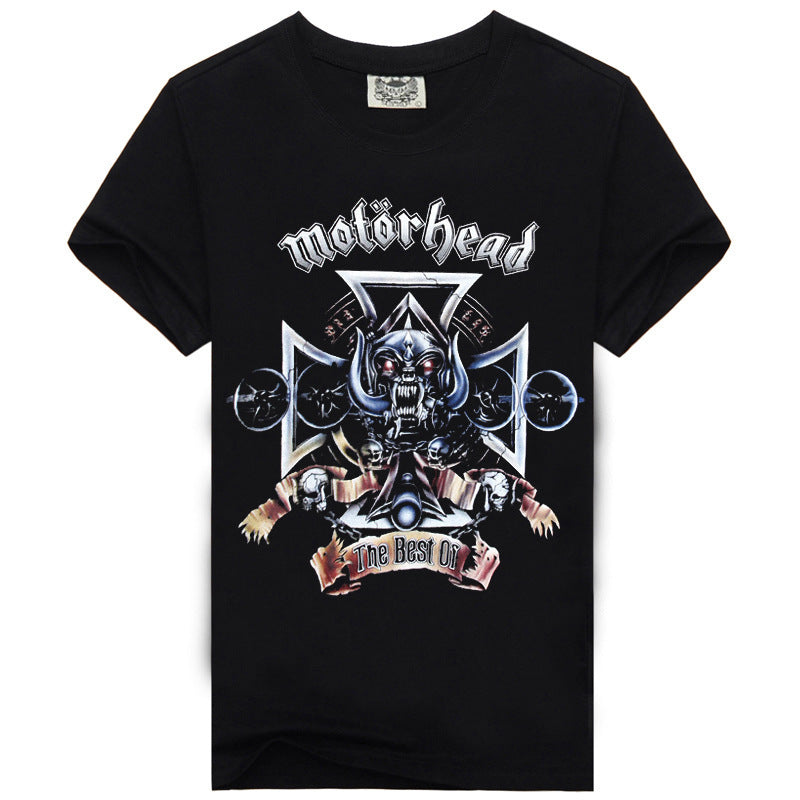 Men's 3D Printed Cotton T-Shirts in Various Styles