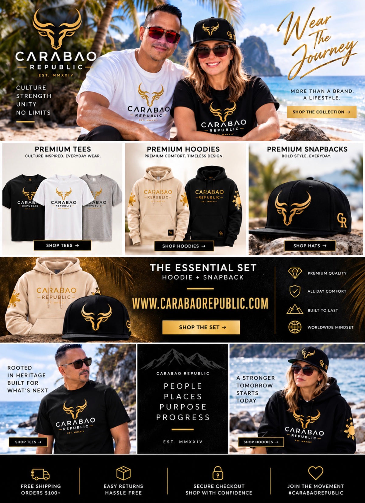 Carabao Republic Maharlika Sun Heritage Hoodie (Copy)