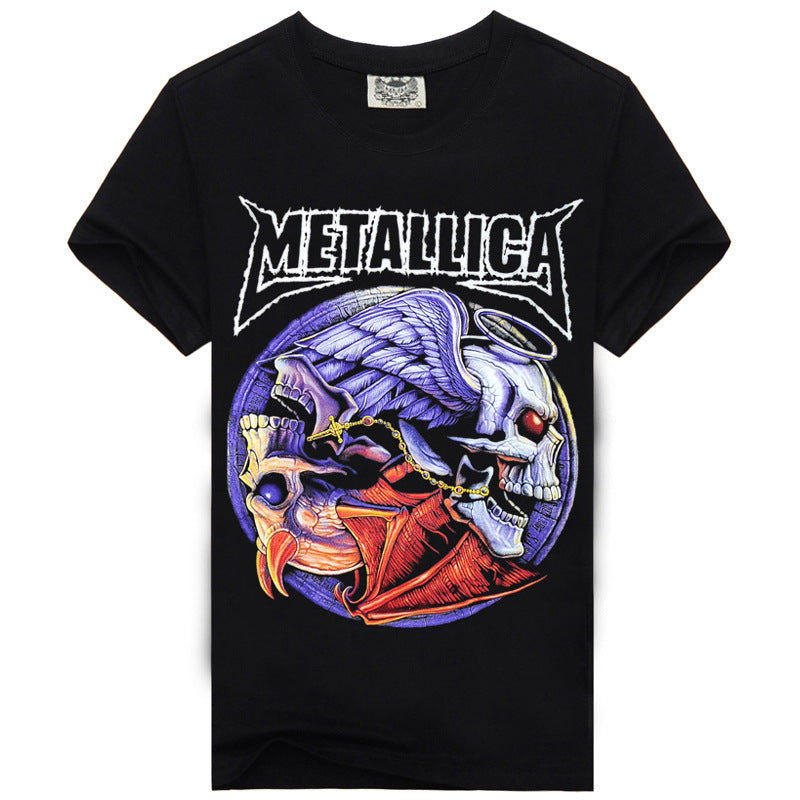 Men's 3D Printed Cotton T-Shirts in Various Styles