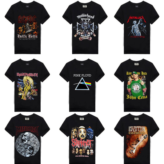 Men's 3D Printed Cotton T-Shirts in Various Styles