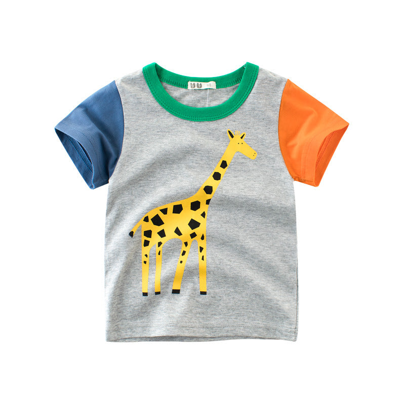 Summer Kids' New Short Sleeve T-Shirts for Boys