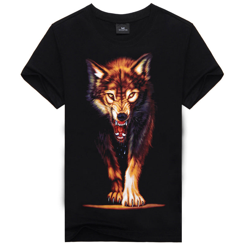 Men's 3D Printed Cotton T-Shirts in Various Styles