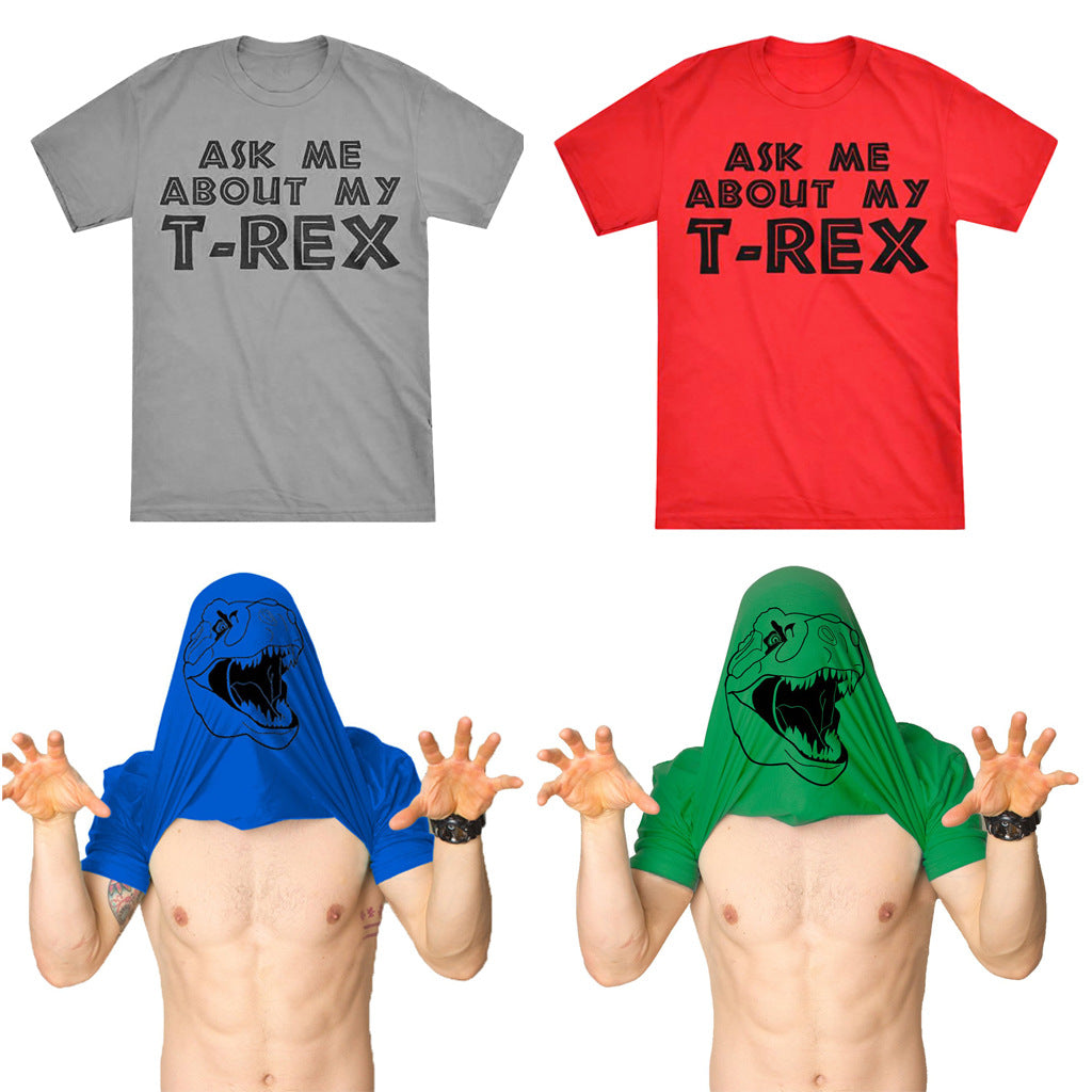 Creative Custom Logo Cartoon T-Shirts for Men & Women